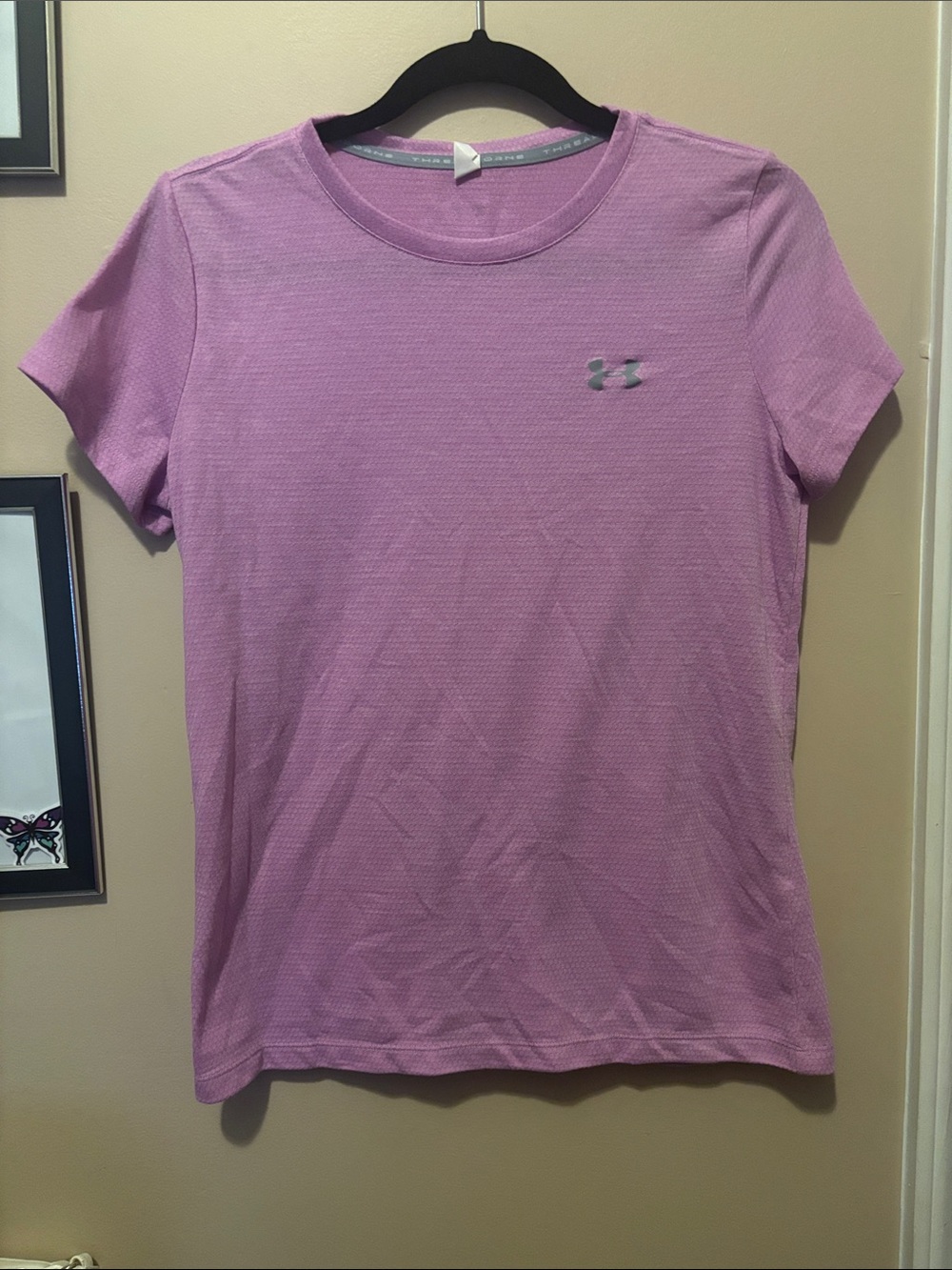 Under Armour Women's Short Sleeve Performance Tee - Light Purple
